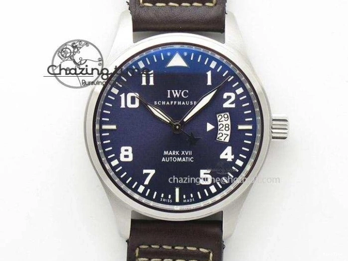 MIROTIME 0208 Pilot Chrono RG 3878 ZF Best Edition Grey Dial On Brown Leather Strap A UrbanChic 7330